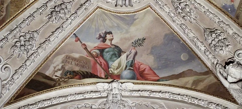 24-Allegoria del dispregio del mondo - Alzano Lombardo, Bergamo